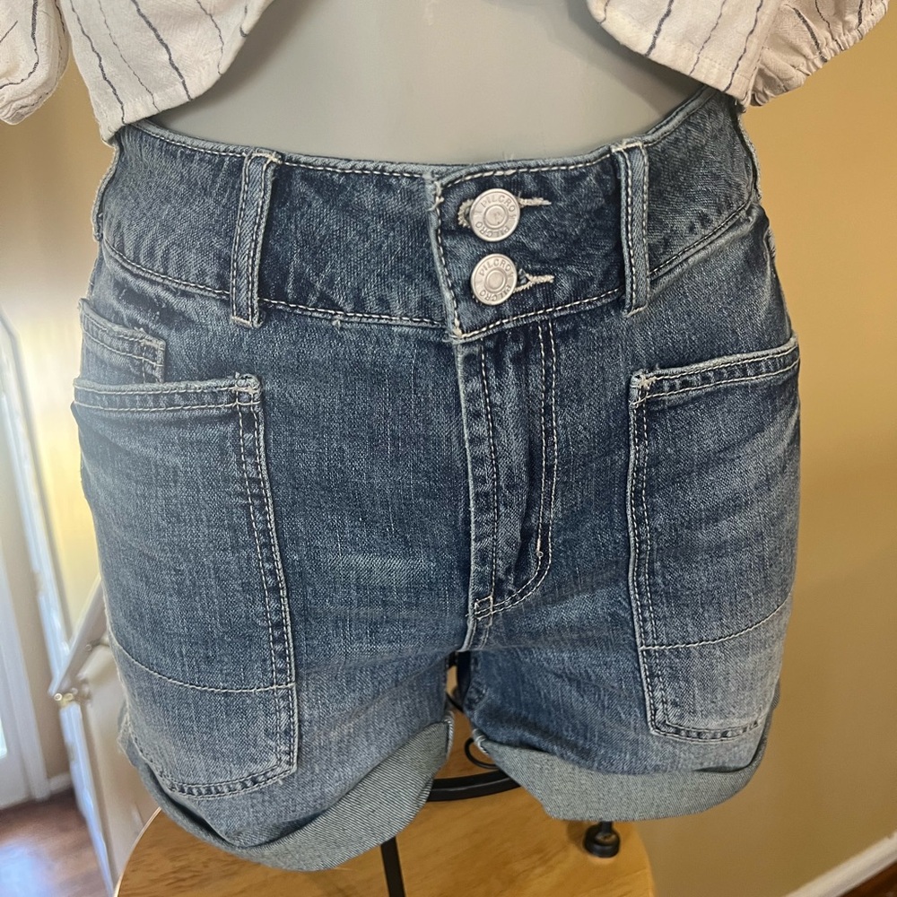 Pilcro Blue Jean  Jorts Shorts